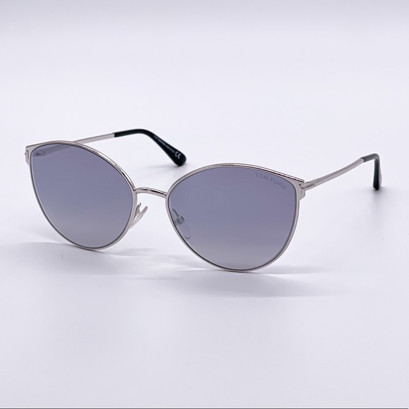 NEW TOM FORD ZEILA TF654 18C WOMEN’S SUNGLASSES TOM FORD FT0654/S GREY - Picture 3 of 12